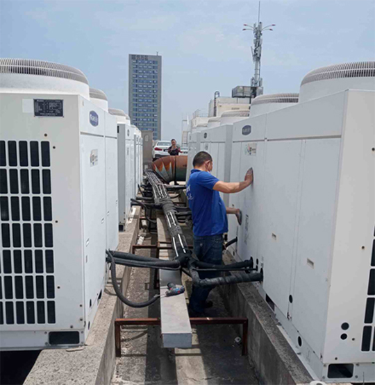 金寨中央空调制热和不制冷系统维修方法